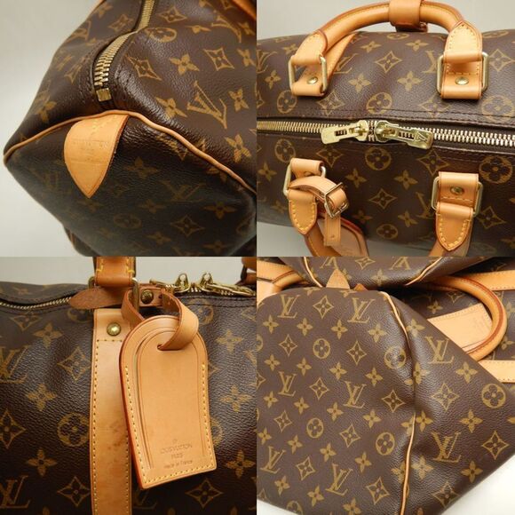 LOUIS VUITTON Brown Monogram Boston Bag - Picture 6 of 10